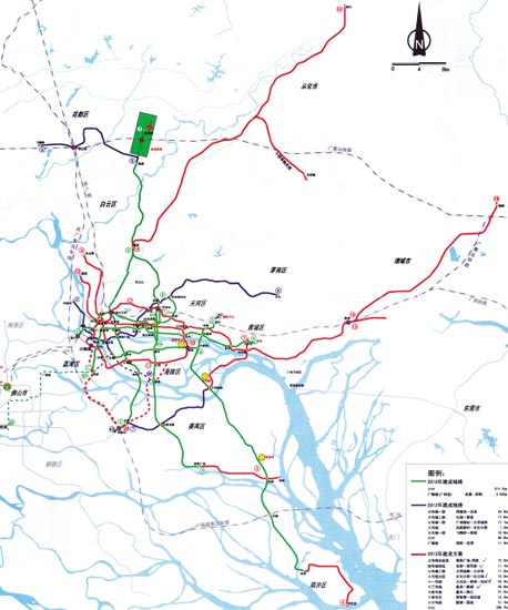 广州2015年前将投千亿新建9条地铁(图) 各地新闻 烟台新闻网 胶东在线新闻中心_国家批准的重点新闻网站
